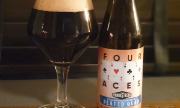 Four Aces Quadrupel bierfles| Bierbrouwerij VandeStreek Four Aces Quadrupel  bierfles| Bierbrouwerij VandeStreek